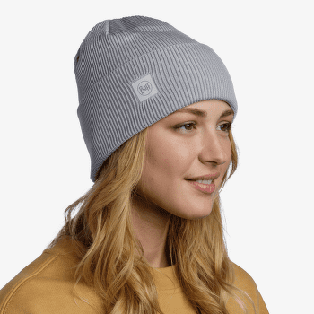 Casquettes Buff Crossknit Beanie SOLID LIGHT GREY