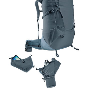 Sac a dos deuter Aircontact Core 70+10 cactus-ivy