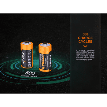 Batterie Fenix RCR123A 800 mAh USB-C Li-ion