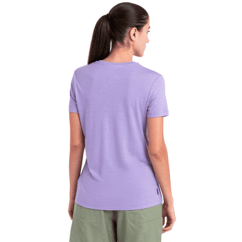 T-shirt a manches courtes Icebreaker Merino 150 Tech Lite III SS Tee Hike Path Women BLACK