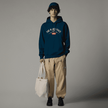 Sweat-shirt The North Face HOODIE VARSITY GRAPHIC Men MIDNIGHT PETROL