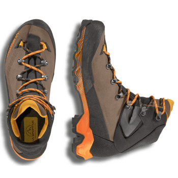 Chaussures La Sportiva Aequilibrium Trek GTX Chocolate/Papaya_N05Y02