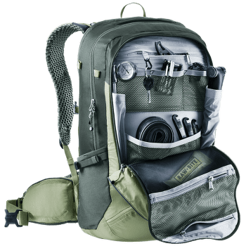 Sac a dos deuter Trans Alpine Pro 28 grove-ivy