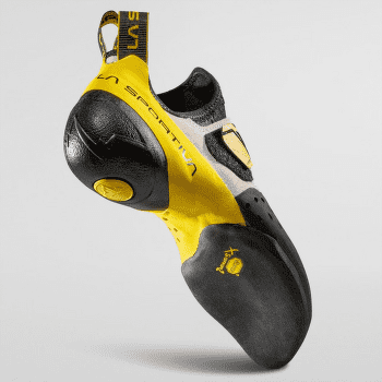 Chaussons d'escalade La Sportiva Solution White/Yellow_W00Y00