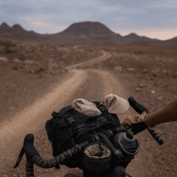 Sacoche Fjällräven Hoja Handlebar Rolltop Black
