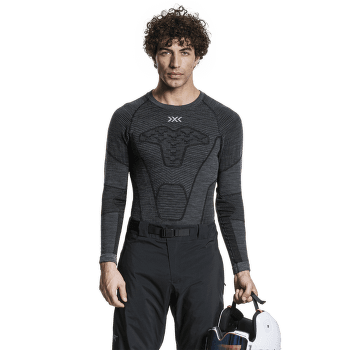 T-shirt a manches longues X-Bionic SYMBIO MERINO SHIRT LS MEN Rhino Grey