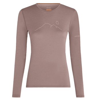 T-shirt a manches longues Icebreaker Merino 200 Oasis LS Crewe Rainer Ridge Women SUMMIT
