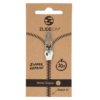 Tirette(s) ZlideON Repair slider for metal zipper Silver