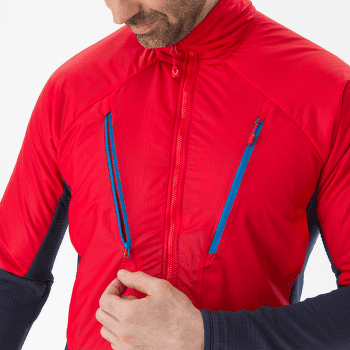 Veste Millet TRILOGY ICON HYBR CORE Jacket Men SAPHIR/ROUGE