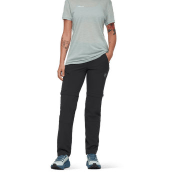 Pantalons Mammut Runbold IV Zip Off Pants Women black 0001