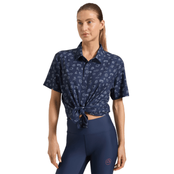 Chemises a manches courtes La Sportiva MOVE TECH SHIRT Night Sky/Chalk