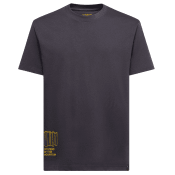T-shirt a manches courtes La Sportiva CITIZEN OF THE MOUNTAIN Men Onyx/Yellow