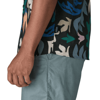 Chemises a manches courtes Patagonia Go To Shirt Men Moon Tripper: Blue Sage