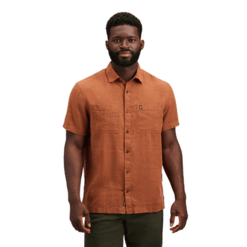 Chemises a manches courtes Black Diamond Scenic Route SS Shirt Men Midnight Blue-Glacier