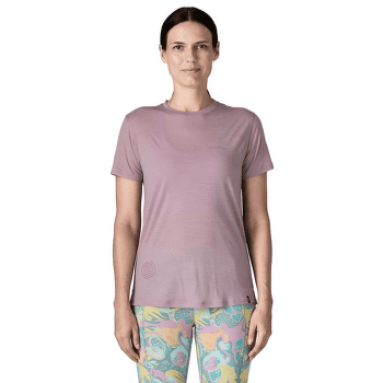 T-shirt a manches courtes Patagonia Cap Cool Merino Graphic Shirt Women Strata Stripe: Shore Blue