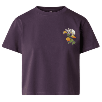 T-shirt a manches courtes The North Face Flora Embro Regular Short Sleeve Tee-Graphic Women G5O ENDLESS DUSK