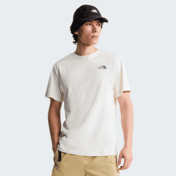 T-shirt a manches courtes The North Face Retro Earth Relaxed Short Sleeve Tee-Graphic Men WHITE DUNE