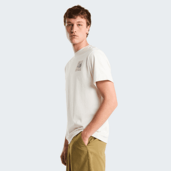 T-shirt a manches courtes The North Face Mountain Escape Relaxed Short Sleeve Tee - Graphic Men WHITE DUNE