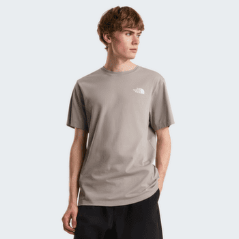 T-shirt a manches courtes The North Face Evolution Box NSE Regular Short Sleeve Men Khaki Stone
