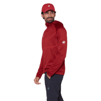 Sweat-shirt Mammut CRAG ML HOODED JACKET MEN 3818 dark mammut red