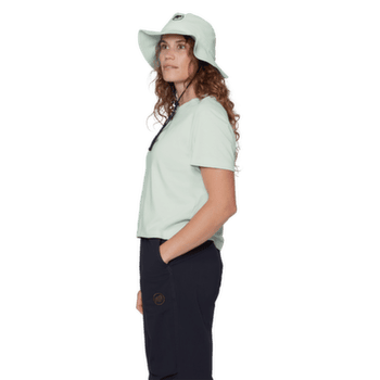T-shirt a manches courtes Mammut MAMMUT BASE CROPPED T-SHIRT WOMEN MINI LOGO 1288 silver sage