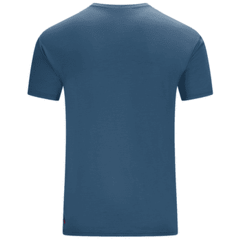 T-shirt a manches courtes Aclima LightWool 140 Tee Oars Men Blue Fusion