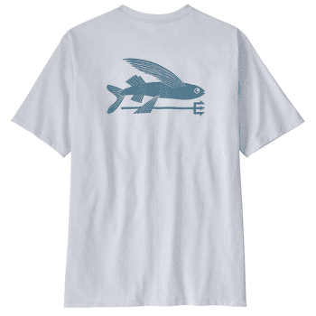 T-shirt a manches courtes Patagonia Flying Fish Responsibili-Tee Men White