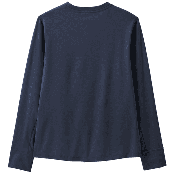 T-shirt a manches longues Patagonia Long-Sleeved Cap Silkweight T-Shirt Kids Boardshort Logo: New Navy