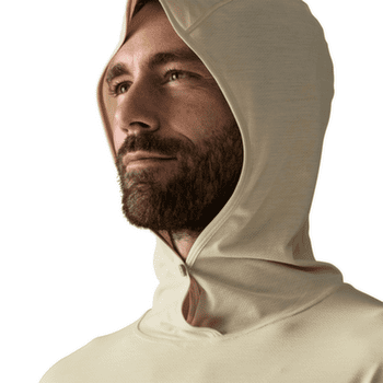 T-shirt a manches longues Patagonia Cap Cool Ultra Hoody Men Pumice - Dyno White X-Dye