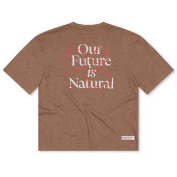 T-shirt a manches courtes Mons Royale Yonder Merino Organic Cotton T-Shirt Women Mocha