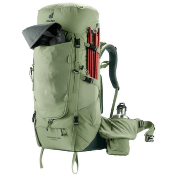Sac a dos deuter Aircontact Core 45+10 SL savanna-nori