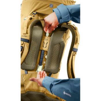 Sac a dos deuter Aircontact Core 60+10 baltic-nightblue