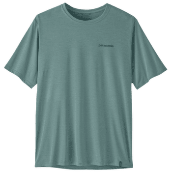 T-shirt a manches courtes Patagonia Cap Cool Daily Shirt  - Boardshort Logo Men Blue Sage - Light Blue Sage X-Dye
