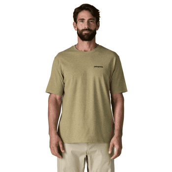 T-shirt a manches courtes Patagonia P-6 Logo Responsibili Tee Men P-6 Outline: Gumtree Green