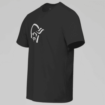 T-shirt a manches courtes Norrona /29 cotton viking T-Shirt Men Caviar Black/Snowdrop
