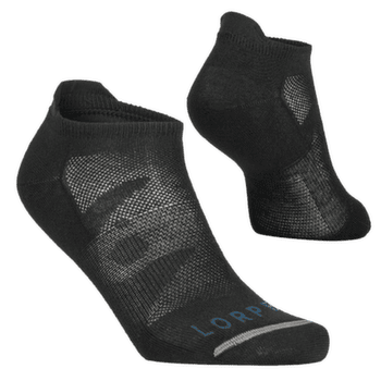 Chaussettes Lorpen T2Ram Running No Show Men 9937 BLACK