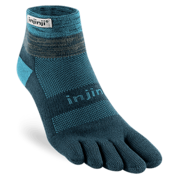 Chaussettes Injinji Trail Midweight Mini Crew Xtralife MIDNIGHT