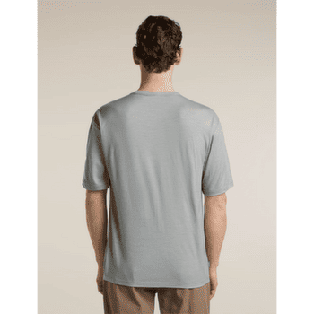 T-shirt a manches courtes Icebreaker Merino 150 Tech Lite SS Relaxed Tee Mountain Shift Men Midnight Navy