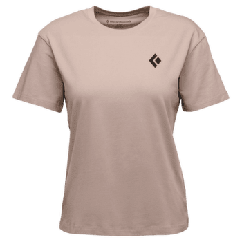 T-shirt a manches courtes Black Diamond Equipment For Alpnst SS Tee Women Pale Mauve