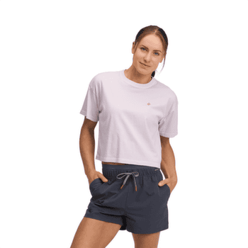 T-shirt a manches courtes Black Diamond Diamond Crop SS Tee Women Soft Lilac