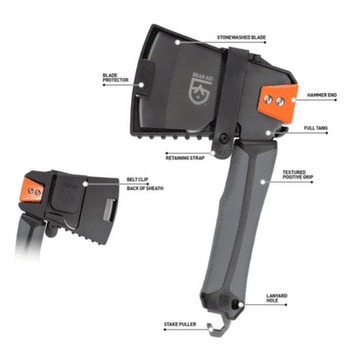 Scie GearAid BALTA™ Camping Hatchet