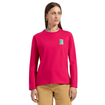 T-shirt a manches longues La Sportiva MOON CLIMB LONG SLEEVE WOMEN Azalea/Redwood