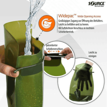 Sac a dos Source Military Canteen 2,5l Olive