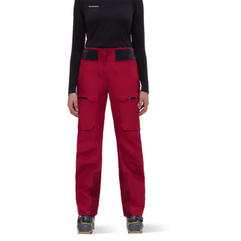 Pantalons Mammut Haldigrat Air HS Pants Women blood red-marine