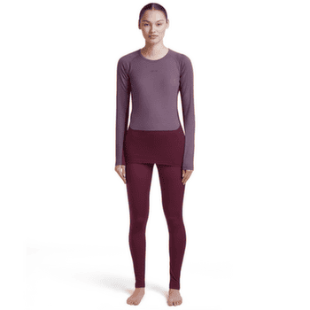 T-shirt a manches longues Icebreaker Merino 200 ZoneKnit™ LS Crewe Women DK BERRY/GREY PLUM/CB
