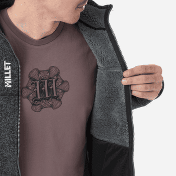 Veste Millet CHAMONIX KNITWARM JACKET MEN SMOKED PEARL