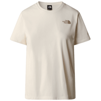 T-shirt a manches courtes The North Face GRAPHIC S/S TEE 3 Women WHITE DUNE