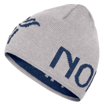 Casquettes Norrona /29 mid merinoUll logo Beanie Grey Melange