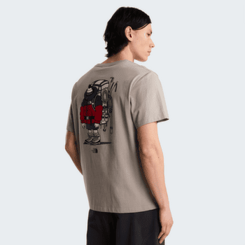 T-shirt a manches courtes The North Face GEAR UP GET OUT RELAXED SHORT SLEEVE TEE-GRAPHIC ANTHRACITE GREY