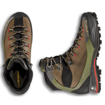 Chaussures La Sportiva Trango Trk Leather GTX Men Ivy/Tango Red